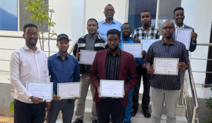 participants of training conducted by the university hargeisa, somaliland.